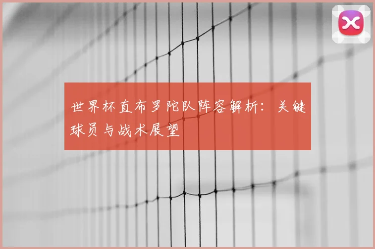 世界杯直布罗陀队阵容解析：关键球员与战术展望